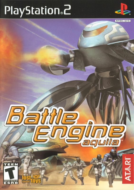 Battle Engine Aquila box art for Playstation 2